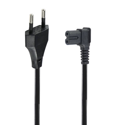 EU 2Pin에서 각 C7 전원 케이블 노트북/모니터/TV VDE 승인 된 단열 재료 PVC/고무