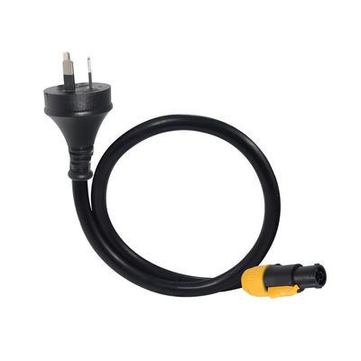 고품질 AS/NZS 3112 XLR3 여성 전력 케이블 10A 250V 전문 오디오 장비, 무대 사용, DJ 장비용 중량