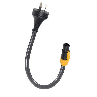 고품질 AS/NZS 3112 XLR3 여성 전력 케이블 10A 250V 전문 오디오 장비, 무대 사용, DJ 장비용 중량