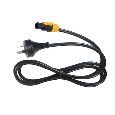 고품질 AS/NZS 3112 XLR3 여성 전력 케이블 10A 250V 전문 오디오 장비, 무대 사용, DJ 장비용 중량