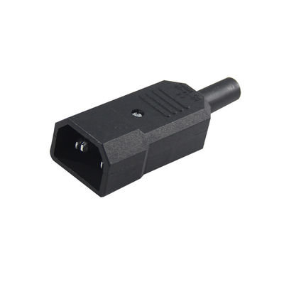 IEC 60320 C14 전원 커넥터 10A 250V V0 난연