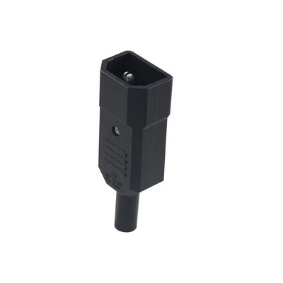 IEC 60320 C14 전원 커넥터 10A 250V V0 난연