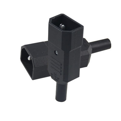 IEC 60320 C14 전원 커넥터 10A 250V V0 난연