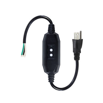 산업용 중부용 18AWG NEMA 5-15P 전원 케이블, RCD 보호 및 기계/가전용품용 무선 끝