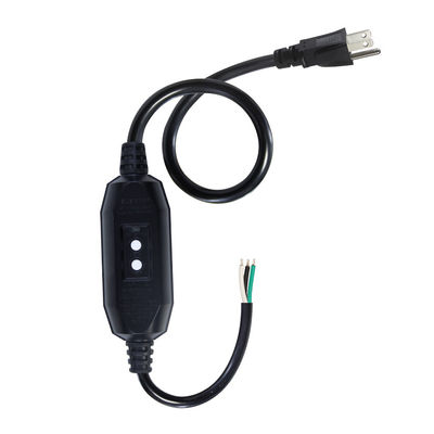 산업용 중부용 18AWG NEMA 5-15P 전원 케이블, RCD 보호 및 기계/가전용품용 무선 끝