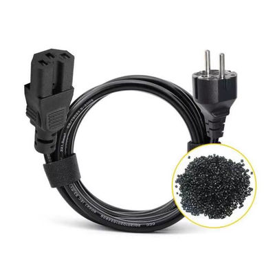 EU 인증 2Pin에서 C15 전원 케이블 10A 250V 가정용 기기 및 서버 랙 (1.2M 중용) 의 VDE / CE 안전