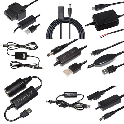 12V에서 9V/5V DC-DC Buck 변환 모듈 USB A에서 마이크로 USB DIY 전자 / 단회로 보호 장치 전원 공급