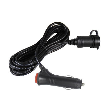 12V/24V 자동차 담배 라이터에서 소켓 확장 케이블은 RV 트럭 충전 장치 10A 3 미터 CE 인증
