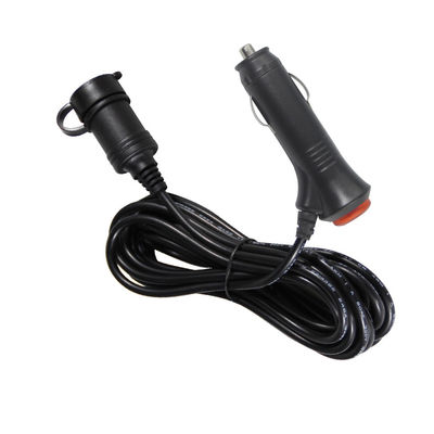 12V/24V 자동차 담배 라이터에서 소켓 확장 케이블은 RV 트럭 충전 장치 10A 3 미터 CE 인증