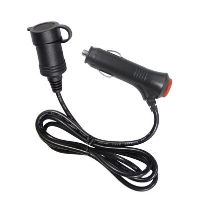 12V/24V 자동차 담배 라이터에서 소켓 확장 케이블은 RV 트럭 충전 장치 10A 3 미터 CE 인증