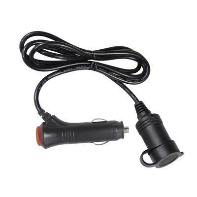 12V/24V 자동차 담배 라이터에서 소켓 확장 케이블은 RV 트럭 충전 장치 10A 3 미터 CE 인증
