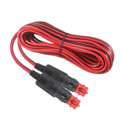 듀얼 남성 12V/24V 담배 라이터 연장 코드 자동차, RV, 야외 사용을위한 중량 - 3FT/5FT 방수 유니버설