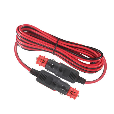 듀얼 남성 12V/24V 담배 라이터 연장 코드 자동차, RV, 야외 사용을위한 중량 - 3FT/5FT 방수 유니버설
