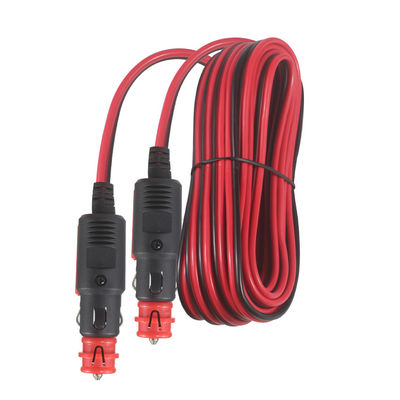 듀얼 남성 12V/24V 담배 라이터 연장 코드 자동차, RV, 야외 사용을위한 중량 - 3FT/5FT 방수 유니버설