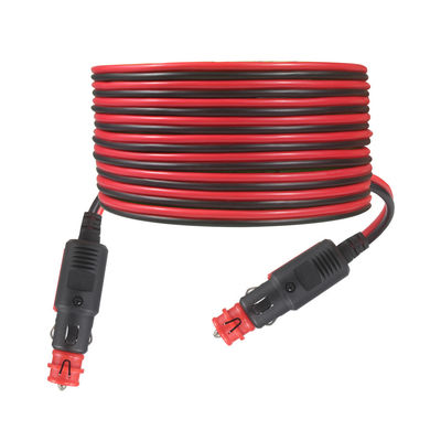 듀얼 남성 12V/24V 담배 라이터 연장 코드 자동차, RV, 야외 사용을위한 중량 - 3FT/5FT 방수 유니버설
