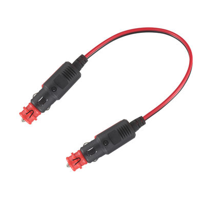 듀얼 남성용 12V/24V 시가 라이터 연장 케이블, 헤비 듀티