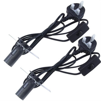 영국 플러그로 E14 소켓 변환기 303 스위치 250V 3A