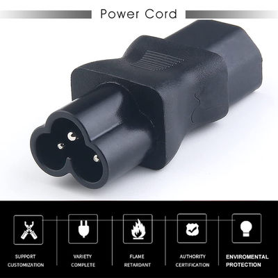 데이터 센터 장비용 C13에서 C6 전원 플러그 어댑터 10A 250V