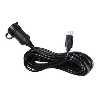 12V 24V 듀얼 입력 USB-C 자동차 충전 장치 어댑터 변환기 QC3.0 빠른 충전 및 안전 보호
