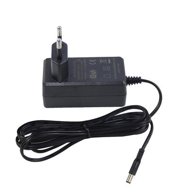 EU 플러그 12V DC 전원 어댑터 LED, 라우터, 카메라, 전자 장치용 유럽 AC에서 DC 벽 충전기