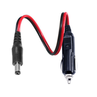 대시 캠, 라우터, 쿨러 및 DIY 장치를 위한 12V 차량 시가 라이터 플러그 - DC 커넥터 전원 케이블