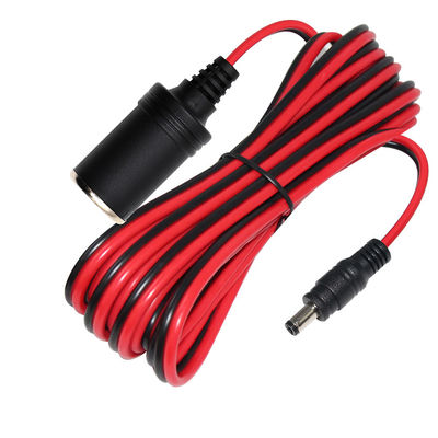 담배 라이터 소켓에서 DC 플러그 전원 케이블 12V 24V 전원 공급 장치 DIY 장치 및 차량 장비
