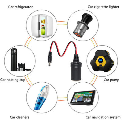12V 24V 담배 라이트커에서 DC 플러그 케이블 5.5mm