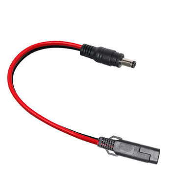 12V 태양광 패널 배터리 팩 오토바이 및 DIY 전자 제품용 SAE-DC 플러그 전원 어댑터 케이블