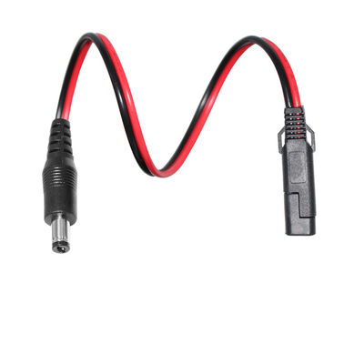 12V 태양광 패널 배터리 팩 오토바이 및 DIY 전자 제품용 SAE-DC 플러그 전원 어댑터 케이블