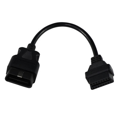 차량 진단 스캐너 GPS 추적기 설치용 16핀 커넥터가 있는 OBD-II 수-암 연장 케이블