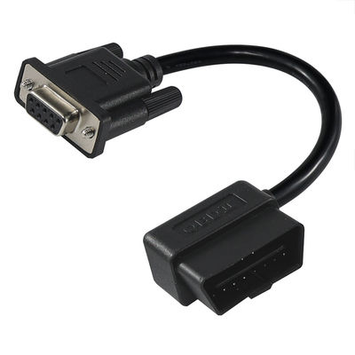 OBD-II에서 DB9 진단 어댑터 케이블, 차량 스캔 도구 인터페이스에 16-핀 남성에서 9-핀 연쇄 연결 장치