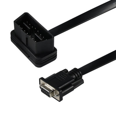 OBD-II에서 DB9 진단 어댑터 케이블, 차량 스캔 도구 인터페이스에 16-핀 남성에서 9-핀 연쇄 연결 장치