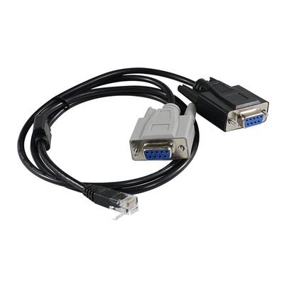 콘솔 서버 분배기 통신 장치용 RJ45 to 듀얼 DB9 수 시리얼 컨버터 케이블