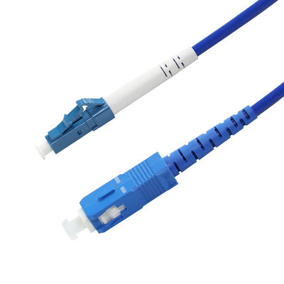 데이터 센터 FTTx를 위한 SC에서 LC 광섬유 패치 케이블 듀플렉스