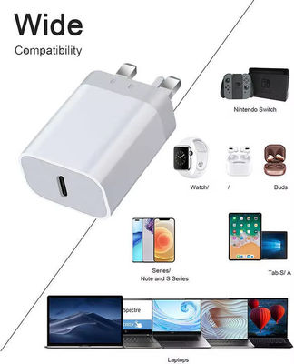 패스트 충전기 20W C형 PD 무선 USB-C 어댑터