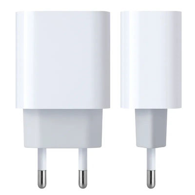 EU 2핀 45W USB-C 고속 충전 벽 충전기 – 노트북, 태블릿, 휴대폰, 여행용 Type-C 전원 어댑터