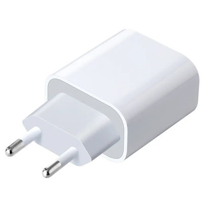 EU 2핀 45W USB-C 고속 충전 벽 충전기 – 노트북, 태블릿, 휴대폰, 여행용 Type-C 전원 어댑터