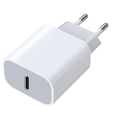 EU 2핀 45W USB-C 고속 충전 벽 충전기 – 노트북, 태블릿, 휴대폰, 여행용 Type-C 전원 어댑터