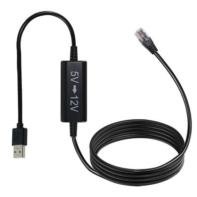 IP 카메라용 USB-RJ45 5V-12V 전원 인젝터 케이블