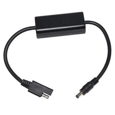 SAE to DC 5.5x2.1mm 스텝업 전원 케이블 - 태양광 패널, 배터리 팩, LED, 라우터 사용을 위한 5V to 12V 컨버터 어댑터