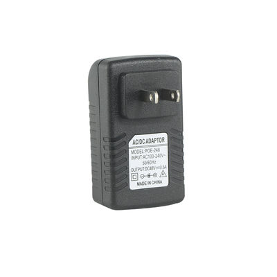 미국 플러그 PoE 인젝터 어댑터 - 48V 액티브 파워 오버 이더넷 공급 IEEE 802.3af/at IP 카메라, 무선 AP, VoIP 전화