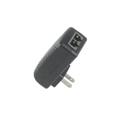 미국 플러그 PoE 인젝터 어댑터 - 48V 액티브 파워 오버 이더넷 공급 IEEE 802.3af/at IP 카메라, 무선 AP, VoIP 전화