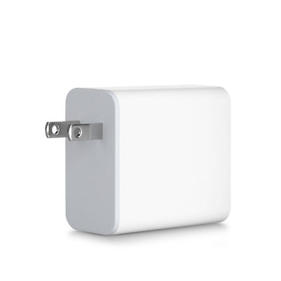 미국 플러그 60W USB-C 벽 충전기 노트북, 전화, 태블릿, 여행용 (240V 입력)