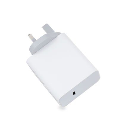 영국 2핀 USB-C 벽 충전기, 60W 고속 출력 전원 어댑터 (노트북/태블릿/휴대폰용)