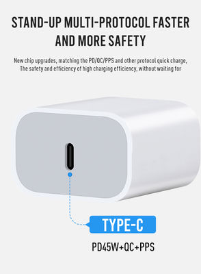 AU 2핀 USB-C 벽 충전기, 노트북, 태블릿, 스마트 폰용 45W 빠른 출력 전원 어댑터