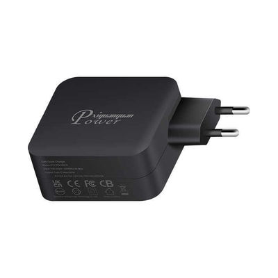 EU 2-핀 USB-C 벽 충전기, 노트북, 태블릿 및 모바일 장치용 100W 고속 C 타입 전원 어댑터