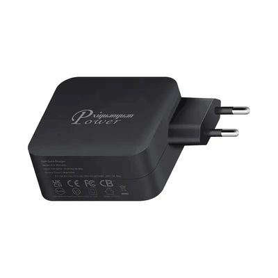 EU 2핀 USB-C 벽 충전기, 140W 고속 Type-C 전원 어댑터 (고출력 노트북, 태블릿 및 모바일 기기용)