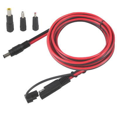 SAE에서 DC 동축 어댑터 케이블 - 6Ft 14AWG 급속 해제 해제 플러그 5.5mmx2.1mm 남성 잭 확장 전력 8mm 2.5mm 3.5mm 자동차용 어댑터 (B09N3LCJ4F)