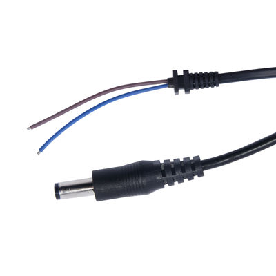 DC 남성 플러그에 틴 와이어 피그테일 케이블 5.5x2.1mm 12V 전원 공급