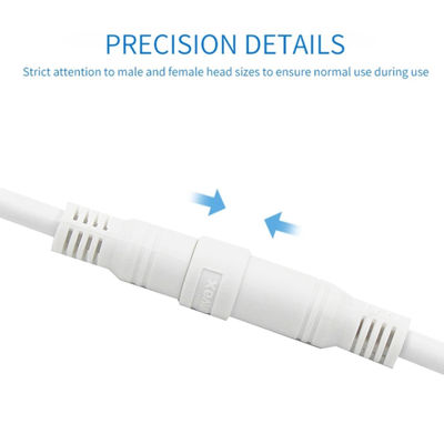 인라인 303 로커 스위치가 있는 DC 전원 케이블 5.5x2.1mm